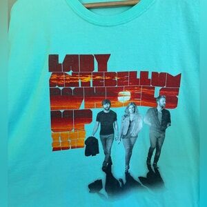 Lady Antebellum Wheels Up 2015 Tour Graphic t-Shirt country music band sz XL